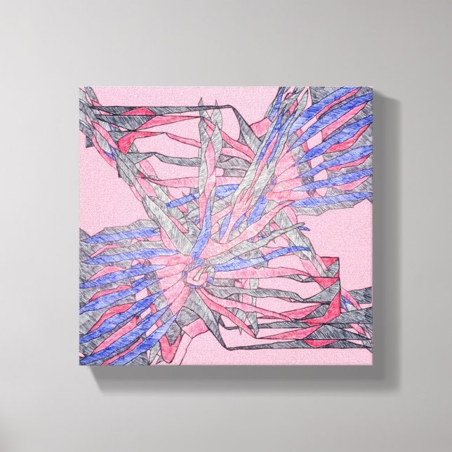 Abstract Current Rhapsody Canvas (Front)