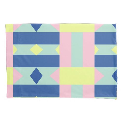 Abstract Custom Pair of Pillowcases Standard Size Pillow Case