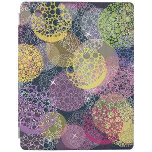 Abstract Cute Polka Dot Circle iPad Smart Cover