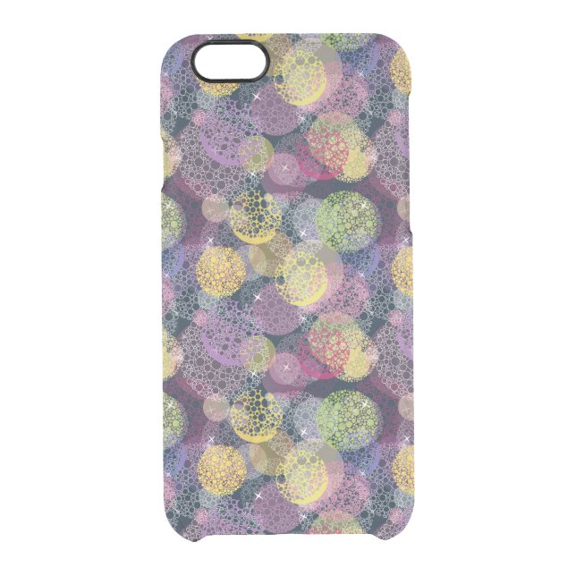 Abstract Cute Polka Dot Circle Uncommon iPhone Case (Back)