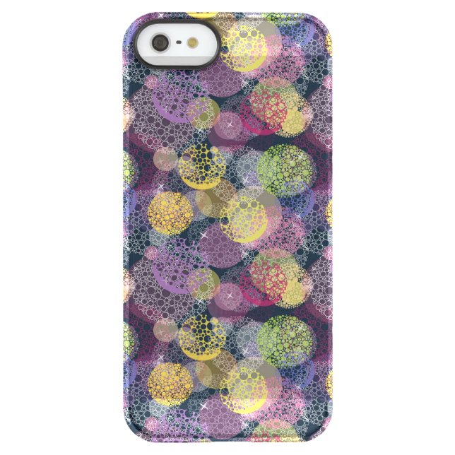 Abstract Cute Polka Dot Circle Uncommon iPhone Case (Back)