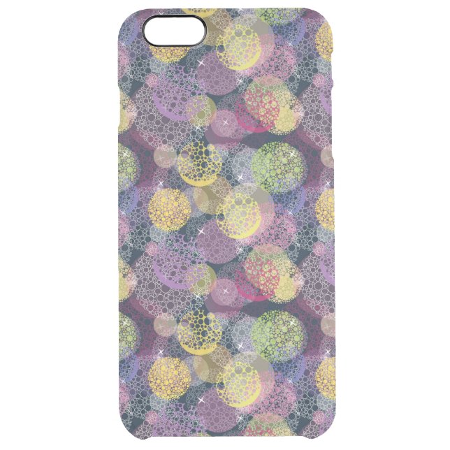 Abstract Cute Polka Dot Circle Uncommon iPhone Case (Back)