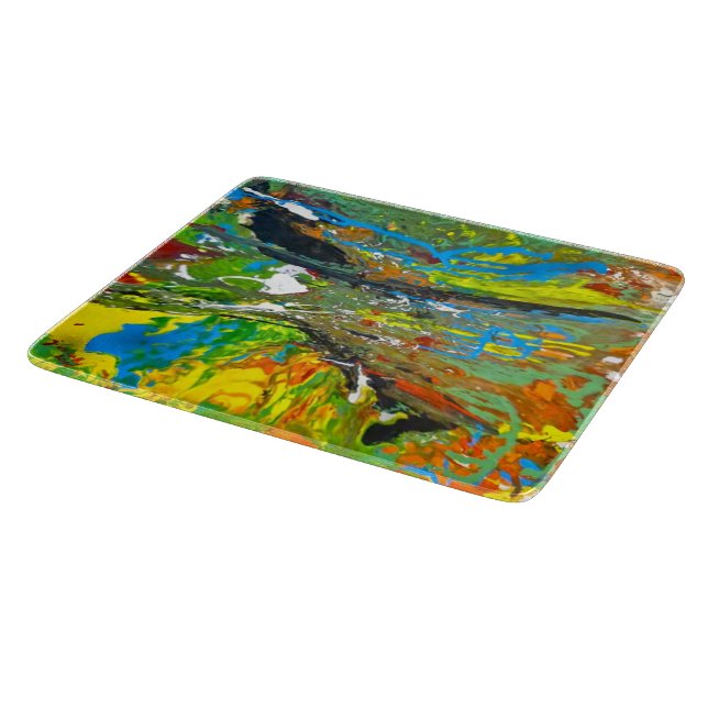 Abstract Cutting Board (Corner)
