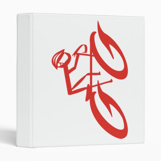 Abstract Cycler Sports Avery Binder (Front/Spine)