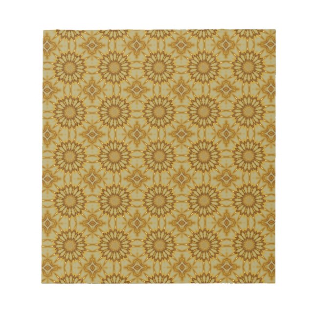 Abstract Daisies #2 Notepad (Front)