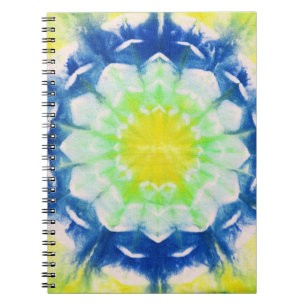 Abstract Daisy Tile Notebook