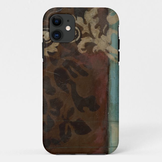 Abstract Damask Tapestry by Jennifer Goldberger Case-Mate iPhone Case (Back)