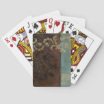 Abstract Damask Tapestry by Jennifer Goldberger Poker Cards