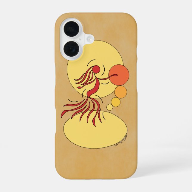 Abstract Dancer Iphone Case (Back)