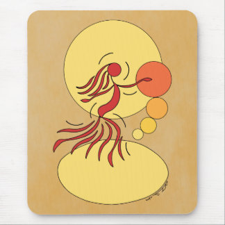 Abstract Dancer Mouse Pad