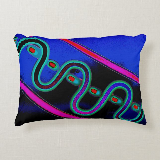 Abstract Decor Accent Pillow (Front)