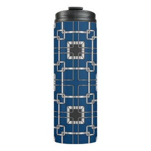 Abstract decorative vintage texture. Illustration, Thermal Tumbler