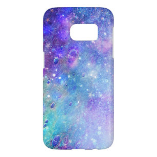 Abstract Deep Space Purple & Blue Samsung Galaxy S7 Case