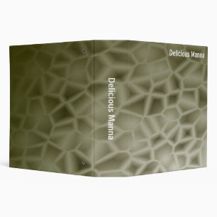 Abstract - Delicious Manna (2.0in) 3 Ring Binder