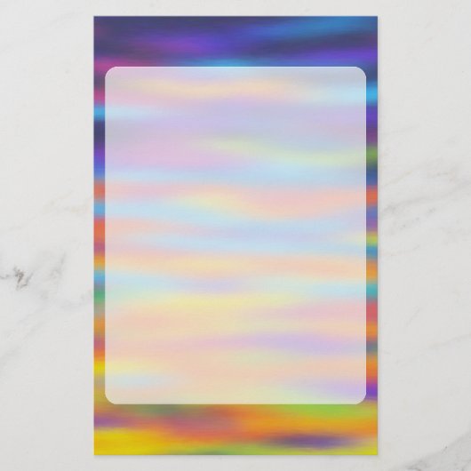 Abstract Desert Sunset Sky Artwork (Front)