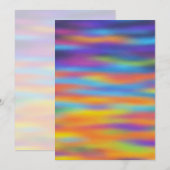 Abstract Desert Sunset Sky Artwork (Front/Back)