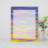 Abstract Desert Sunset Sky Artwork (Standing Front)