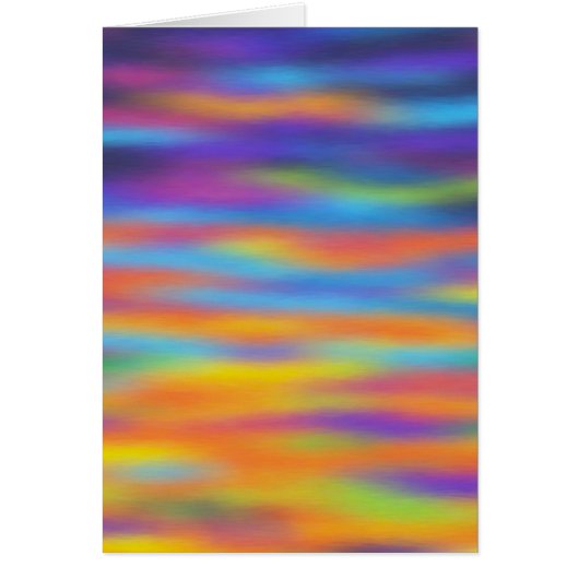 Abstract Desert Sunset Sky Artwork Cards (Front)