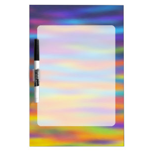 Abstract Desert Sunset Sky Artwork Dry-Erase Board