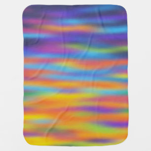 Abstract Desert Sunset Sky Artwork Stroller Blanket