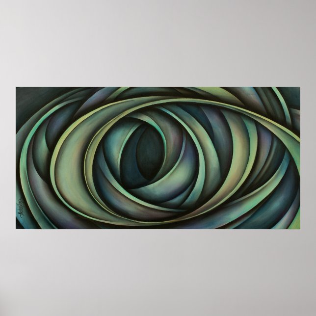 Abstract design 11 poster (Front)