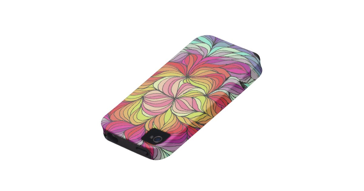 Abstract Design 12 iPhone 4 Cover | Zazzle.com