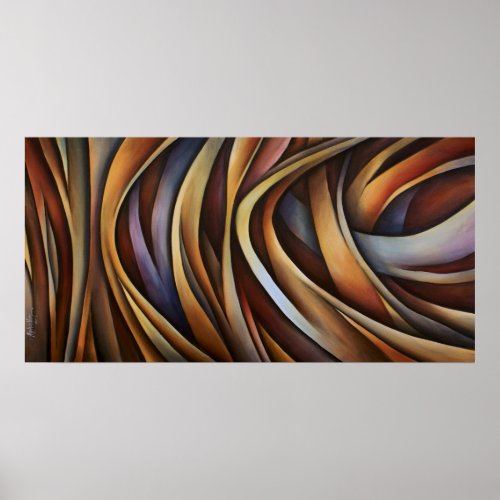 Abstract design 3 poster