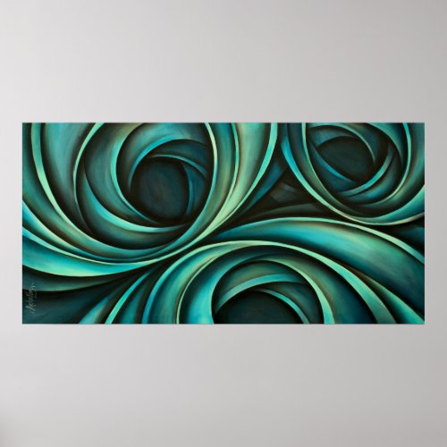 Abstract design 4 poster