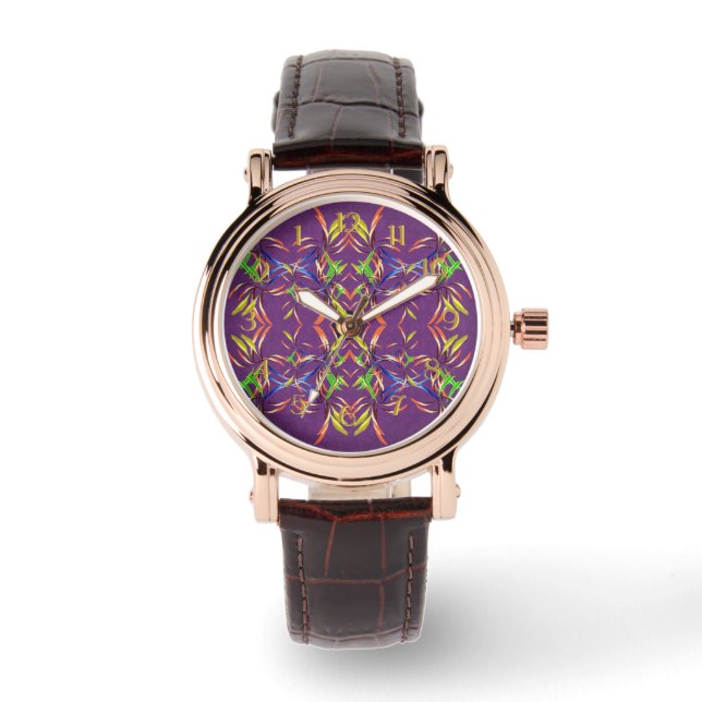 Abstract Design 63020 Backward Watch (Front)