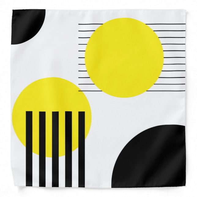 Abstract design bandana (Front)