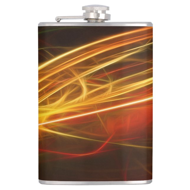 Abstract design Banner Flask (Front)