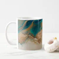 Abstract Design Glitch Style. Trendy pattern Coffee Mug by Ahmet