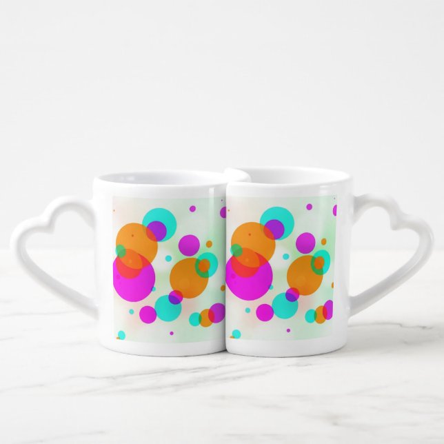 Abstract Design  Coffee Mug Set (Front Nesting)