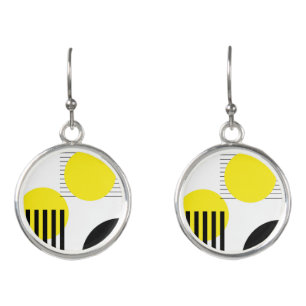 Abstract design earrings