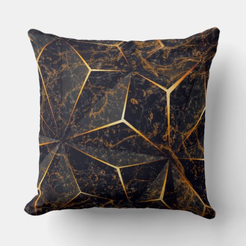 Abstract design geometric pattern  throw pillow