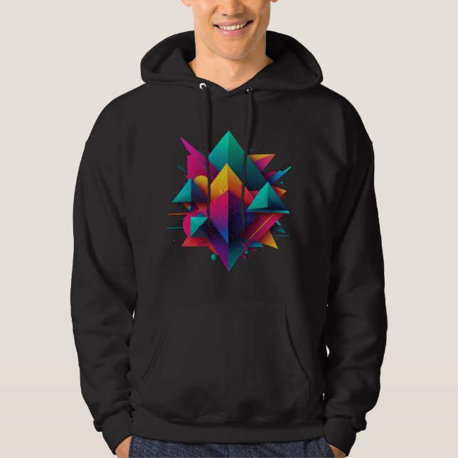 abstract design hoodie (Front)