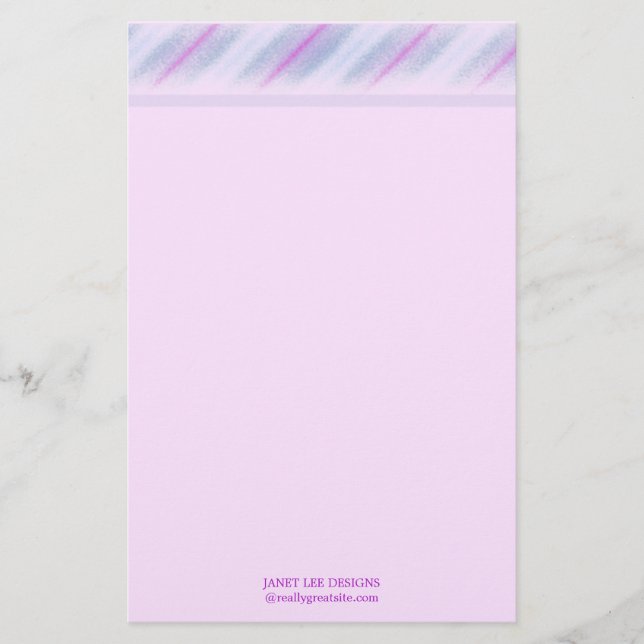 Abstract Design Info Stationery (Front)