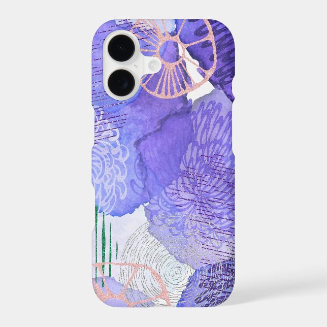 Abstract Design Iphone Case (Back)