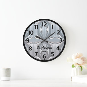 Abstract Design Large Clock