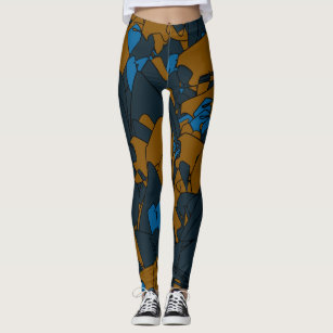 Abstract design leggings