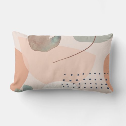 Abstract Design Lumbar Pillow