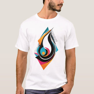 Abstract Design – Modern and Stylish T-Shirt