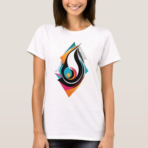Abstract Design  Modern and Stylish T_Shirt