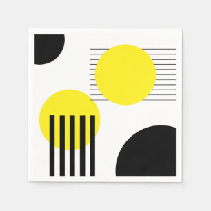 Abstract design napkins