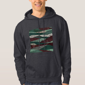Abstract design Nature themed hoodie