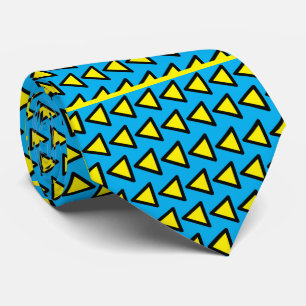 Abstract design neck tie