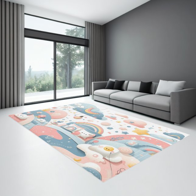 abstract design on rug (Insitu (Indoor 3))