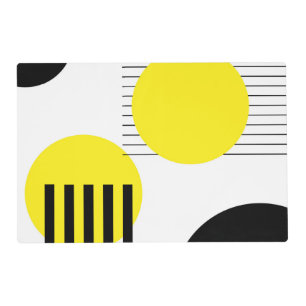 Abstract design placemat