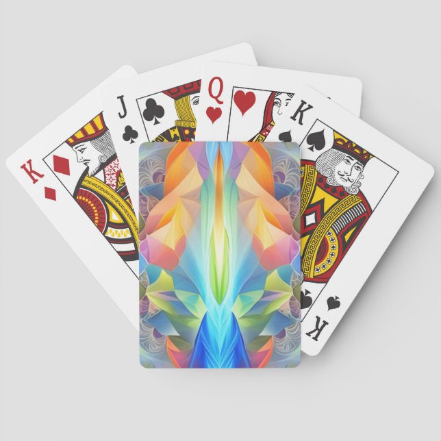 Abstract Design Playing Cards (Back)