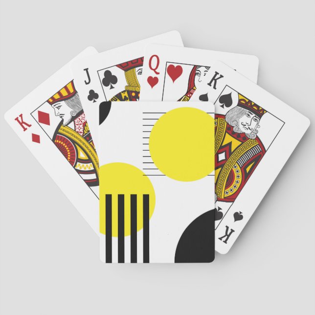 Abstract design poker cards (Back)